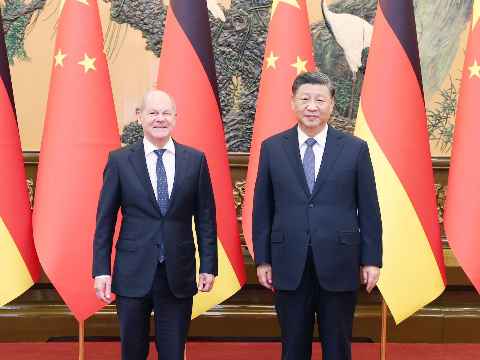 Scholz: China lässt Biontech-Impfstoff für Ausländer zu