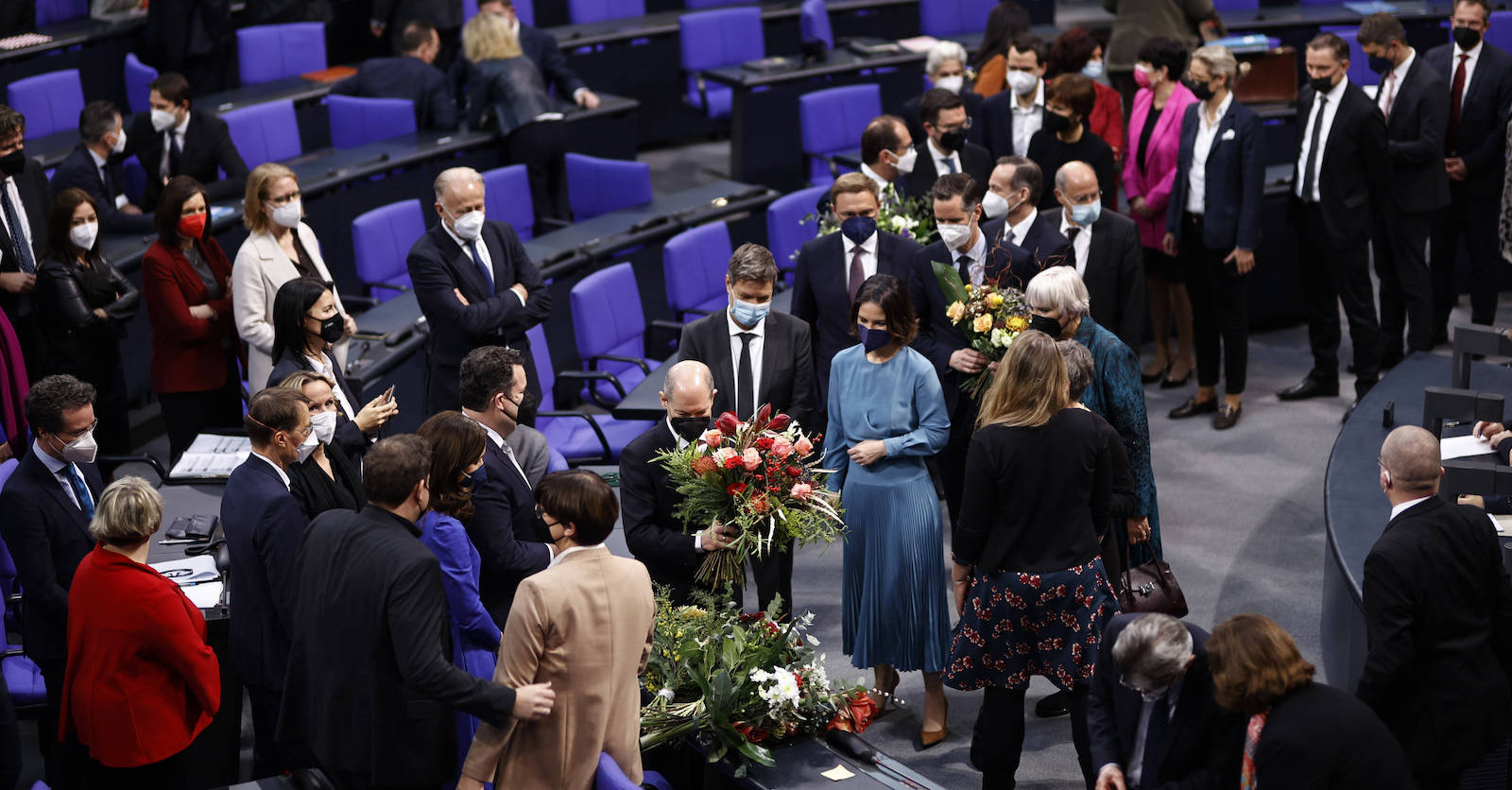 Bundestag wählt Scholz zum Bundeskanzler