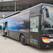 Corona-Testbus auf Tour