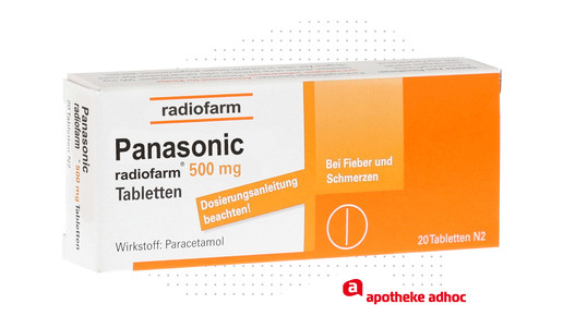 paracetamol panasonic aa