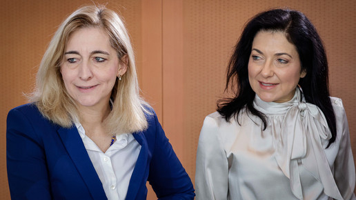 Nina Warken und Katherina Reiche