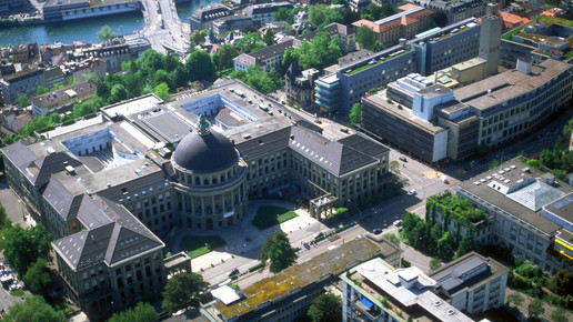 eth-zuerich zentrum luftaufnahme eth-zuerich