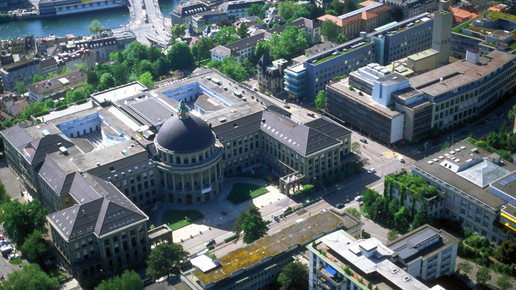 eth-zuerich zentrum luftaufnahme eth-zuerich