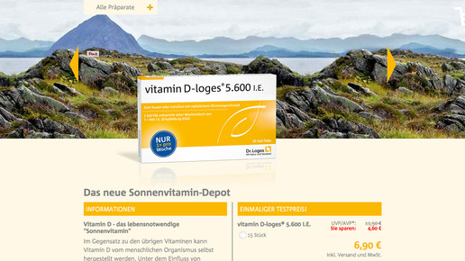 loges vitamind screenshot