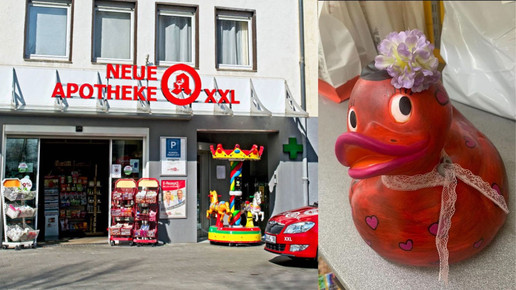 Sponsoren-Enten-Rennen: Apotheke auf Siegertreppchen