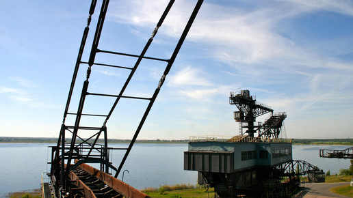 ferropolis bagger ferropolis janine scharf