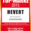 Das Apotheken Management-Institut kürt Hevert zur TOP-Marke 2015