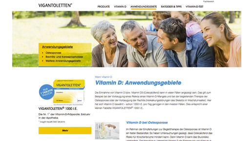 vigantoletten neue website screenshot