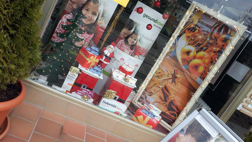 weihnachtsdeko stadt apotheke schwedt