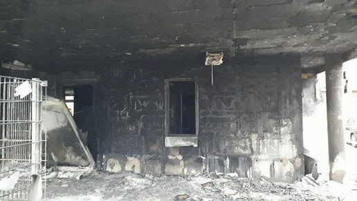 Brand AErztehaus 11 Feuerwehr Wolfenbuettel