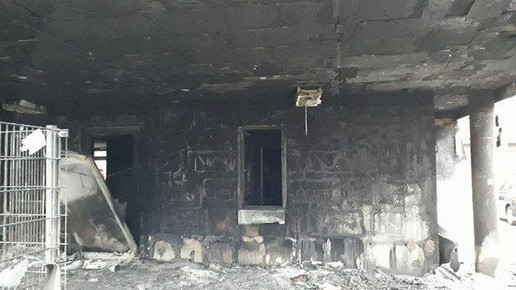 Brand AErztehaus 11 Feuerwehr Wolfenbuettel