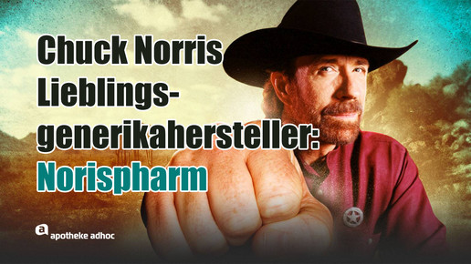 Chuck Norris Lieblingsgenerikahersteller