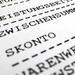 Rechnung mit Skonto