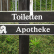 Wegweiser zur Apotheke