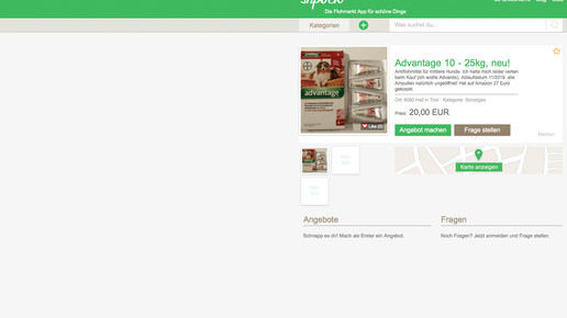 shpock geloeschte-angebote advantage screenshot