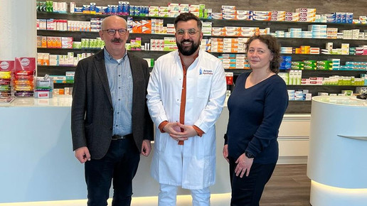 Insider-Infos: Bürgermeister besucht Apotheke