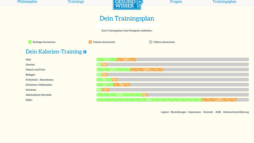 gesundwisser4 screenshot