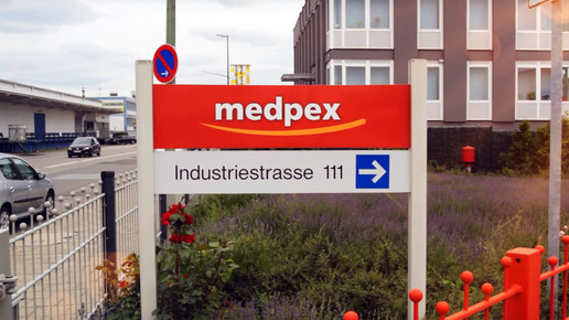 medpex adresse schild scs