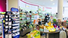 Die Apotheke am Erbach in Homburg von innen