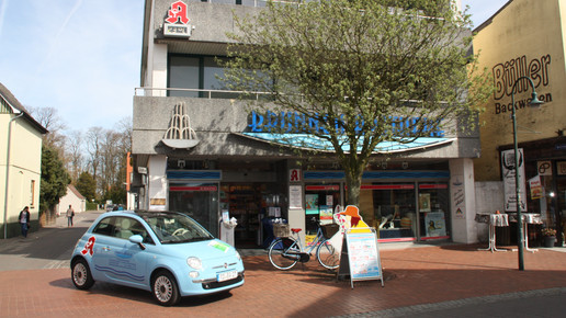 Kampfmittelräumdienst besucht Apotheke