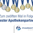 Bereits zum zwölften Mal in Folge wird PHARMATECHNIK als „Bester Apothekenpartner“ ausgezeichnet