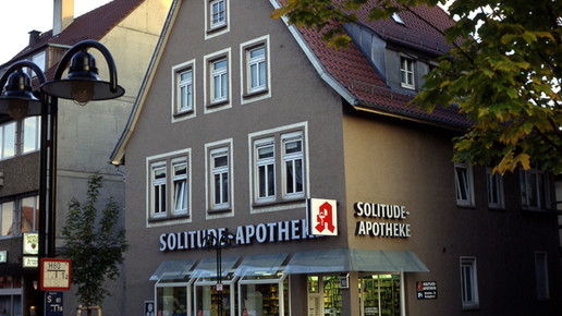 Solitude-Apotheke aussen solitude-apo