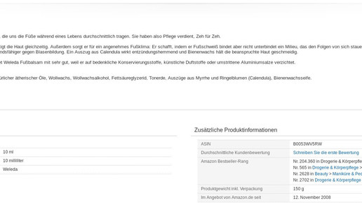 weleda amazon gebrauchsinfo160126 screenshot