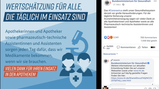 BMG dankt Apotheken – und sorgt für Diskussionen