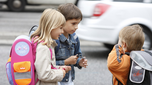 kinder schule ampel dak