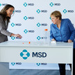 Merkel zu Besuch bei MSD