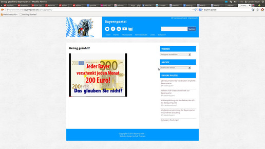 bayernpartei screenshot