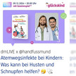 Atemwegsinfekte: dm bietet Live-Shopping
