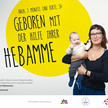 Weleda unterstützt "unsere Hebammen"