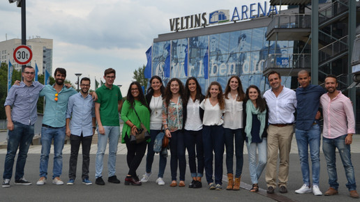 Bild 4 Ankunft Veltins Arena 2