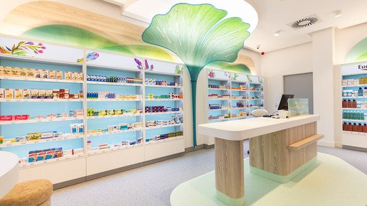 die dm-Apotheke in Tschechien von innen