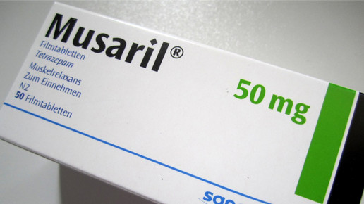 Tetrazepam ruht weiter