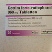 Cotrim forte Sulfamethoxazol Trimethoprim aa Dosis-Umrechnung für orale Antibiotika