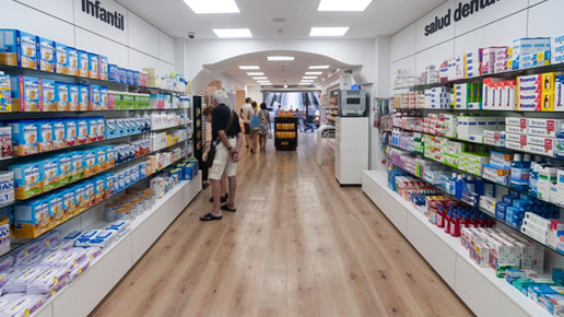 farmacia guijarro  concep diseno de farmacias