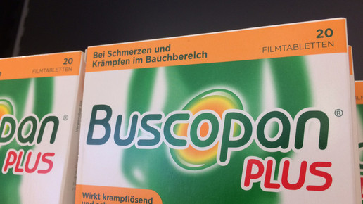 Preissenkung bei pinkem Buscopan Plus