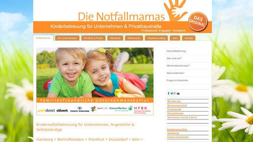 notfallmamas screenshot