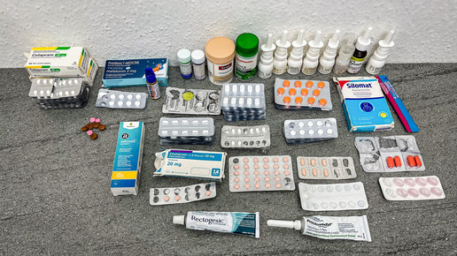 Vom Zoll sichergestellte Medikamente