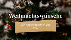 Weihnachtswünsche der Kollegen