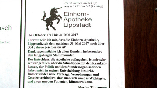 einhorn-apo lippstadt anzeige einhorn-apo
