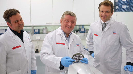 Besuch Groehe Qiagen Olaf Staschik