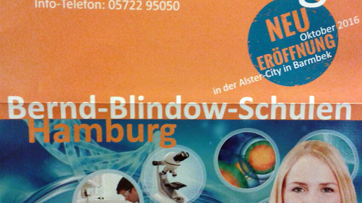 Plakat Blindowschule blindow