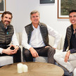Olaf Schwabe, Jakob Futorjanski und Rojahn Ahmadi