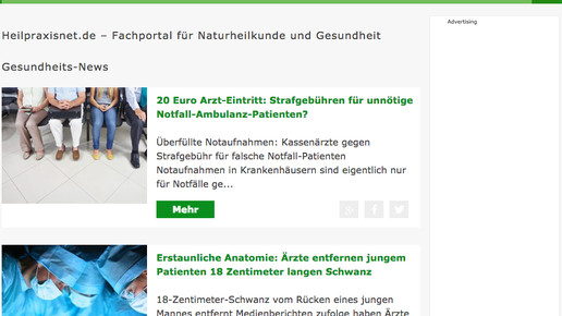 heilpraxisnet.de screenshot