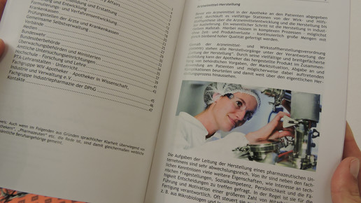 Inhalt Broschuere WIV-Apotheker AA