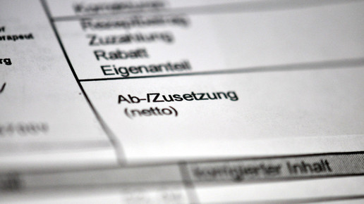 retax absetzung zusetzung brief aa