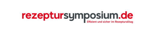 Abgebildet wird das Logo der Rezeptur Symposium